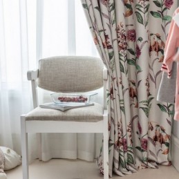 Rideaux Occultants Nordiques À Imprimé Végétal Pour Salon Et Chambre À Coucher