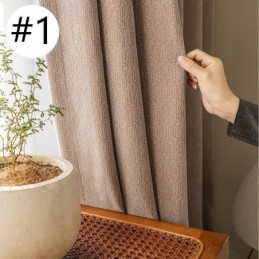 Rideaux En Chenille De Luxe, Rideau Occultant En Jacquard Européen, Rideau Sur Mesure Pour Salon Et Chambre À Coucher
