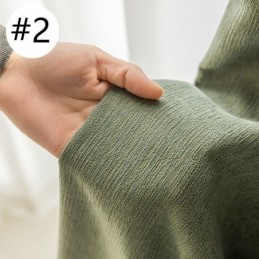 Rideaux En Chenille De Luxe, Rideau Occultant En Jacquard Européen, Rideau Sur Mesure Pour Salon Et Chambre À Coucher