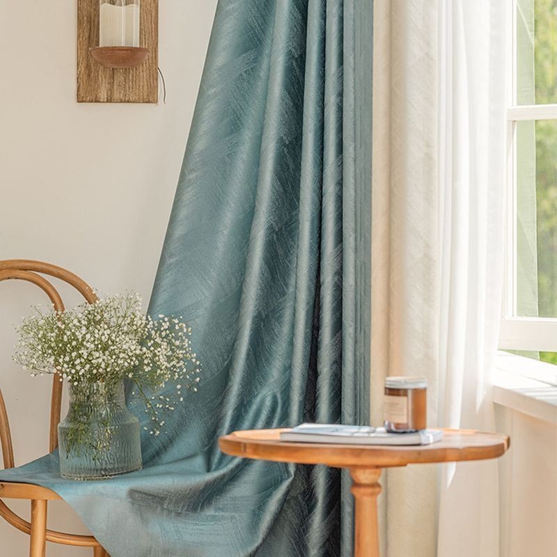 Rideau Occultant Nordique Sur Mesure, Jacquard De Haute Précision Pour Chambre À Coucher Et Salon