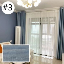 Rideau Occultant Nordique Sur Mesure, Jacquard De Haute Précision Pour Chambre À Coucher Et Salon