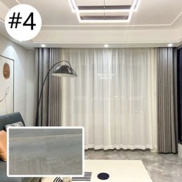 Rideau Occultant Nordique Sur Mesure, Jacquard De Haute Précision Pour Chambre À Coucher Et Salon