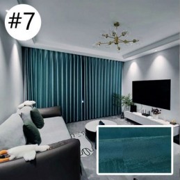 Rideau Occultant Nordique Sur Mesure, Jacquard De Haute Précision Pour Chambre À Coucher Et Salon