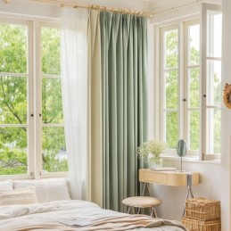Rideau Patchwork Moderne, Rideaux Occultants Sur Mesure Pour Salon Et Chambre À Coucher