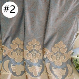 Rideau Occultant Brodé Sur Mesure, Style Européen, Pour Salon