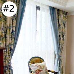 Rideau Jacquard Nordique Sur Mesure, Occultant, Pour Salon, Chambre À Coucher