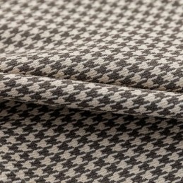 Rideau Moderne Sur Mesure Motif Pied-De-Poule Occultant Pour Salon Et Chambre À Coucher