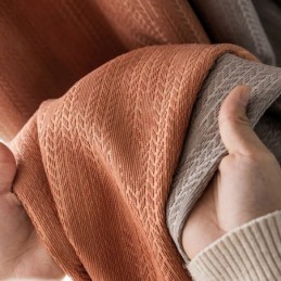 Rideau Moderne Sur Mesure En Chenille Occultant Pour Salon Et Chambre À Coucher