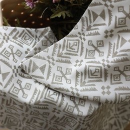 Rideaux Jacquard De Luxe Occultants Géométriques Pour Salon