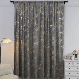 Rideaux Occultants Simples En Flanelle Bronzante, Sur Mesure, Pour Chambre À Coucher Ou Salon