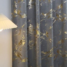 Rideaux Occultants Simples En Flanelle Bronzante, Sur Mesure, Pour Chambre À Coucher Ou Salon