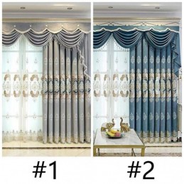 Rideau Moderne Sur Mesure, Style Européen Brodé