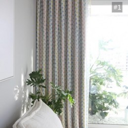 Rideau Simple Et Moderne, Fabriqué Sur Mesure, Avec Des Cordes De Perles Uniques, Tissu Occultant Pour Chambre D'Enfant