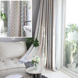 Rideau Simple Et Moderne, Fabriqué Sur Mesure, Avec Des Cordes De Perles Uniques, Tissu Occultant Pour Chambre D'Enfant