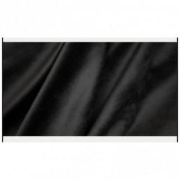 Rideau Occultant En Flanelle De Couleur Noire, Rideau Sur Mesure, Tissu Uni Minimaliste, Pour Salon Et Chambre À Coucher
