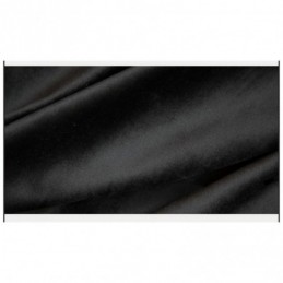 Rideau Occultant En Flanelle De Couleur Noire, Rideau Sur Mesure, Tissu Uni Minimaliste, Pour Salon Et Chambre À Coucher