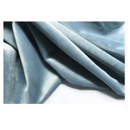 Rideau Occultant Gris Clair Bleu Sur Mesure, Tissu Minimaliste En Flanelle De Couleur Unie Pour Chambre À Coucher, Salon