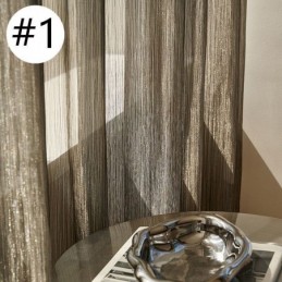 Magnifique Rideau En Voile Sur Mesure, Couleur Unie, En Tulle, Pour Salon Et Chambre À Coucher
