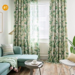 Rideau Rural Américain Sur Mesure, Tissu De Protection Écologique Imprimé Pour Chambre À Coucher