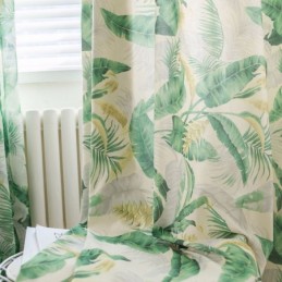 Rideau Rural Américain Sur Mesure, Tissu De Protection Écologique Imprimé Pour Chambre À Coucher