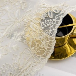 Rideau Décoratif Transparent Sur Mesure, Rideau En Tulle Brodé De Plantes, Pour Salon, Chambre À Coucher