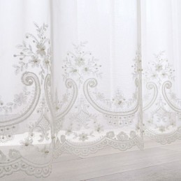 Rideau Occultant Brodé Sur Mesure, Rideau Européen De Luxe À Isolation Thermique Pour Salon