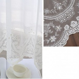 Rideau Occultant Brodé Sur Mesure, Rideau Européen De Luxe À Isolation Thermique Pour Salon