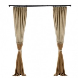 Rideau En Chenille Moderne Sur Mesure, Tissu Jacquard À Épissure Simple Pour Salon Et Chambre À Coucher