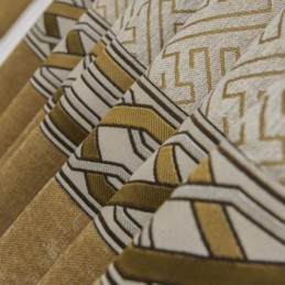 Rideau En Chenille Moderne Sur Mesure, Tissu Jacquard À Épissure Simple Pour Salon Et Chambre À Coucher