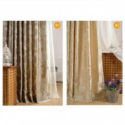 Rideau Occultant De Luxe Européen Sur Mesure, Motif Pivoine, Pour Chambre À Coucher