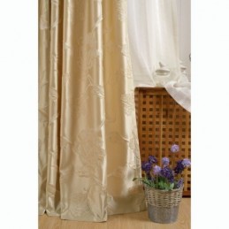 Rideau Occultant De Luxe Européen Sur Mesure, Motif Pivoine, Pour Chambre À Coucher