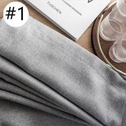 Rideau Occultant De Couleur Unie, Sur Mesure, Moderne, Pour Chambre À Coucher, Salon