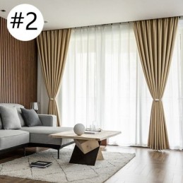 Rideau Occultant De Couleur Unie, Sur Mesure, Moderne, Pour Chambre À Coucher, Salon