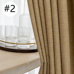 Rideau Occultant De Couleur Unie, Sur Mesure, Moderne, Pour Chambre À Coucher, Salon