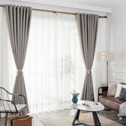 Rideau En Tissu Sur Mesure, Rideaux Occultants Pour Fenêtre, Pour Chambre D'Hôtel, Salon