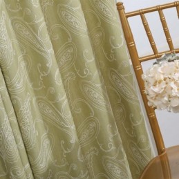Rideau Semi-Occultant Vintage Sur Mesure, Broderie De Luxe Pour Salon