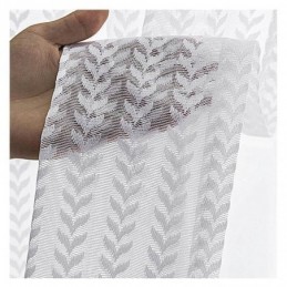 Rideau Transparent À Motif De Petites Feuilles, Panneau De Rideau Sur Mesure, Style Européen, Voile En Dentelle, Baie Vitrée, Chambre À Coucher