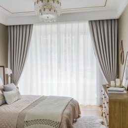 Rideaux Occultants Solides Pour Fenêtre De Salon Et Chambre À Coucher