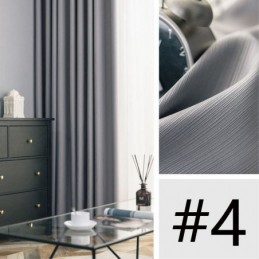 Rideau Jacquard À Rayures Nordiques, Rideau Occultant Sur Mesure Pour Salon Et Chambre À Coucher