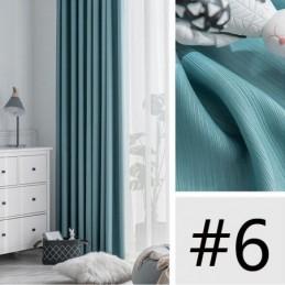 Rideau Jacquard À Rayures Nordiques, Rideau Occultant Sur Mesure Pour Salon Et Chambre À Coucher