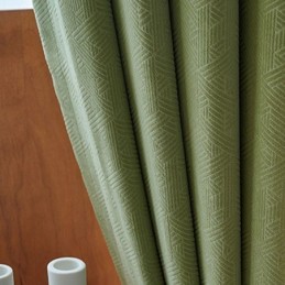 Rideaux Géométriques De Luxe, Occultants Et Modernes, Pour Chambre À Coucher