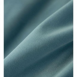 Rideau Occultant Minimaliste En Flanelle Bleue, Sur Mesure, Tissu De Couleur Unie, Pour Salon Et Chambre À Coucher