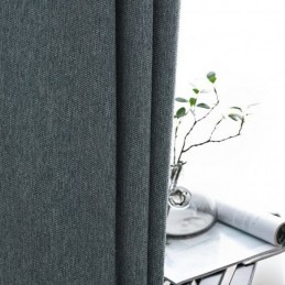 Rideaux Occultants De Couleur Unie Pour Salon Et Chambre À Coucher, Traitement Moderne