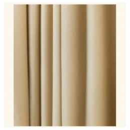 Rideau Occultant En Flanelle Couleur Champagne, Sur Mesure, Style Nordique Minimaliste, Tissu Haut De Gamme, Pour Salon, Restaurant