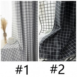 Rideau Occultant À Carreaux Sur Mesure, Motif Géométrique, Pour Chambre À Coucher Ou Salon