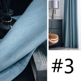 Rideau Moderne De Couleur Unie, Rideau Occultant Sur Mesure Pour Salon