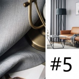 Rideau Moderne De Couleur Unie, Rideau Occultant Sur Mesure Pour Salon
