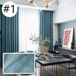 Rideaux Modernes De Couleur Unie, Rideaux Occultants Sur Mesure Pour Salon