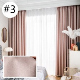 Rideaux Modernes De Couleur Unie, Rideaux Occultants Sur Mesure Pour Salon
