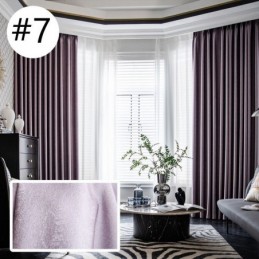 Rideaux Modernes De Couleur Unie, Rideaux Occultants Sur Mesure Pour Salon